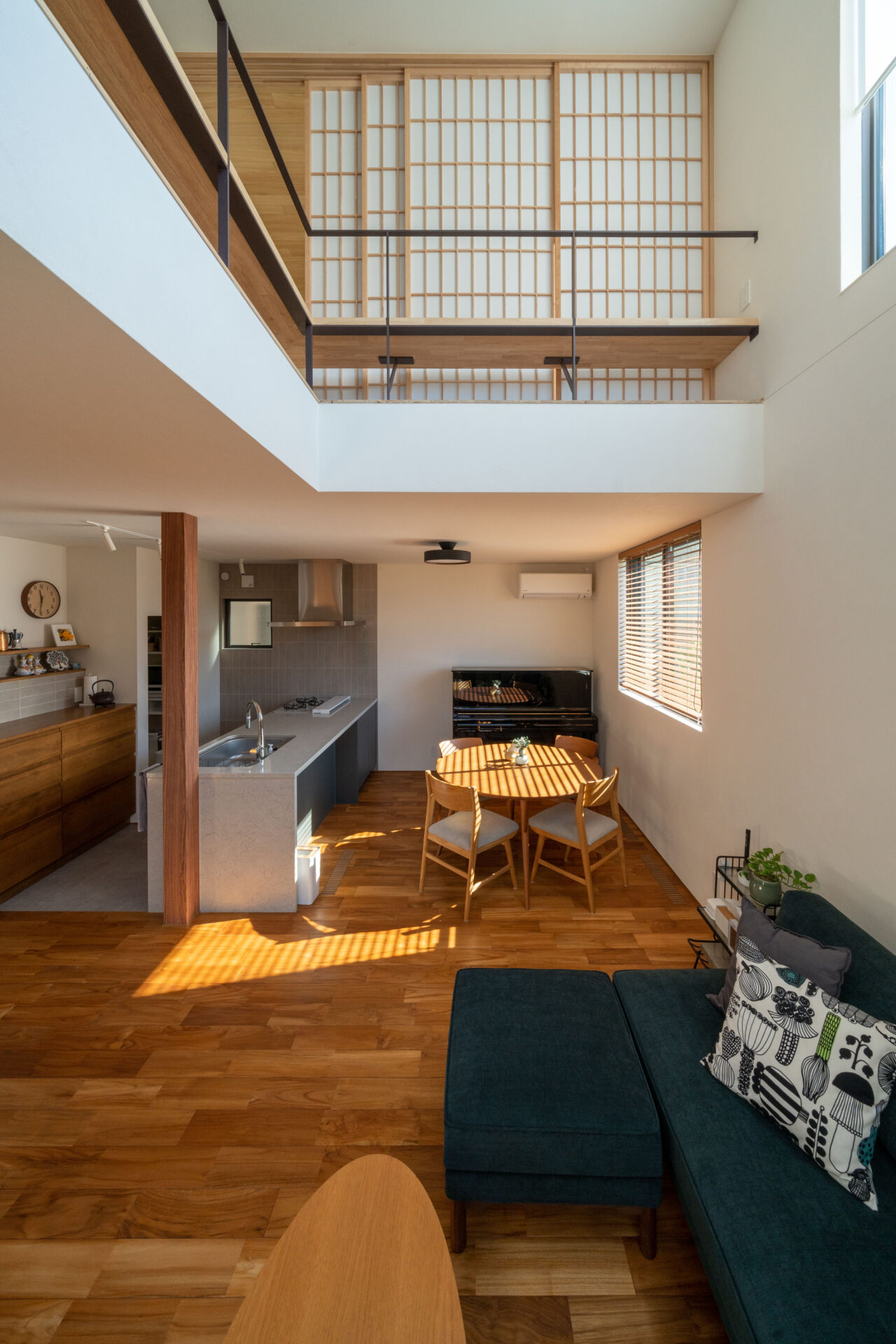 自然と共生する和モダン邸宅