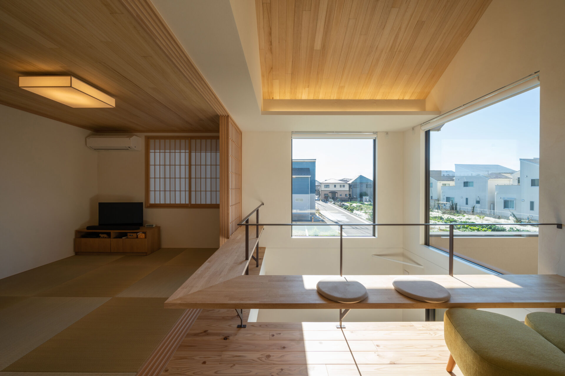 自然と共生する和モダン邸宅