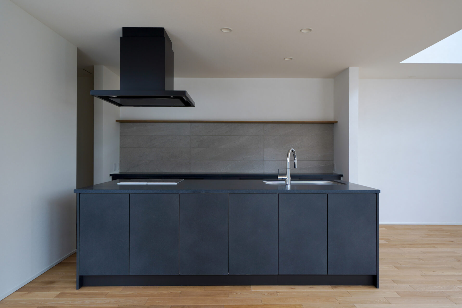 伸びやかな空間が広がる家